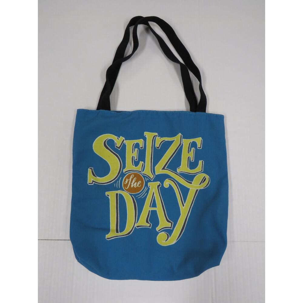 Tote Bag Seize the Day Fun Vacation Musical Theatre Fall Autumn Back to School